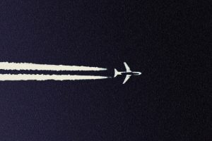 Airplane silhouette