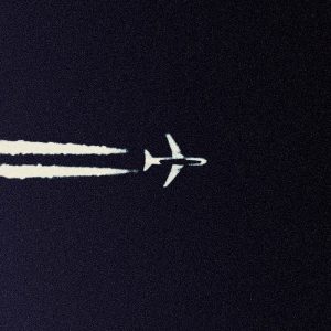 Airplane silhouette