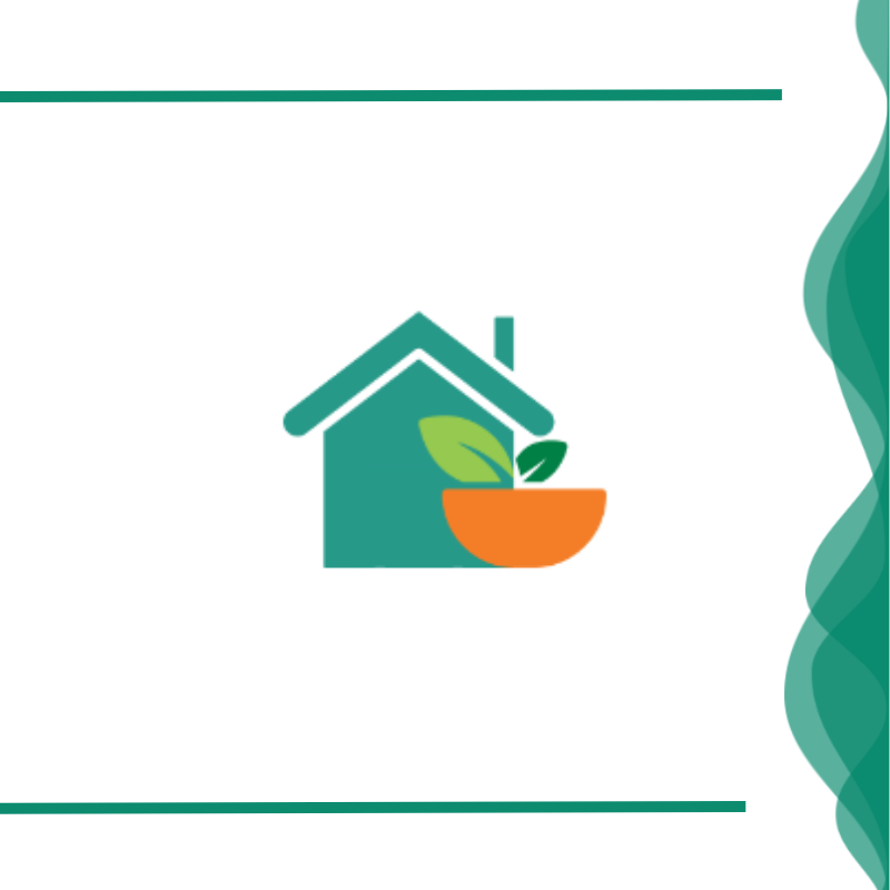 Image of house with plant