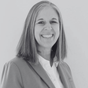 Black and White photo of Julie Demaree
